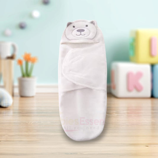 Fleece Swaddle White